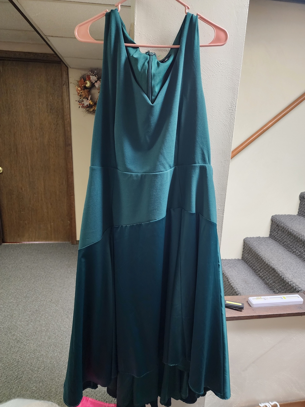 Torrid Size 18 Sleeveless Teal A-Line Women’s Dress